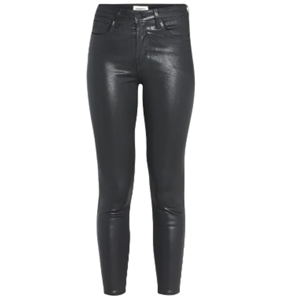 Womens Margot Coated Skinny Leather Pant