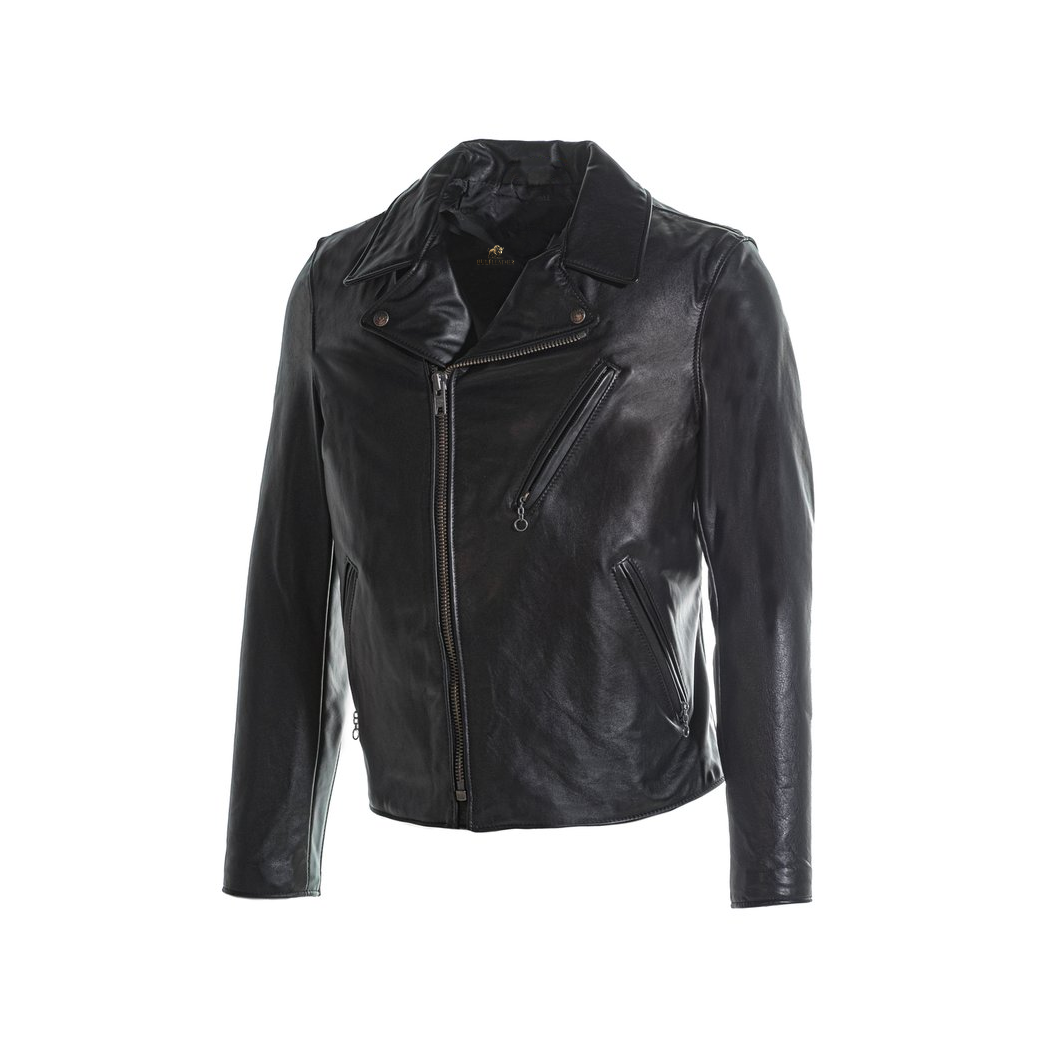 Men’s Light Weight Cowhide Motorcycle Jacket