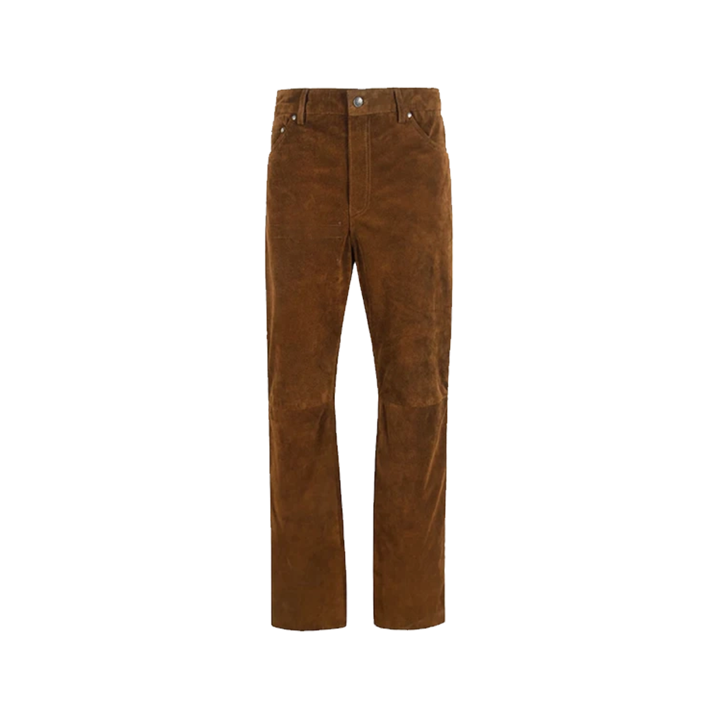 Men’s Biker Style Suede Leather Pants