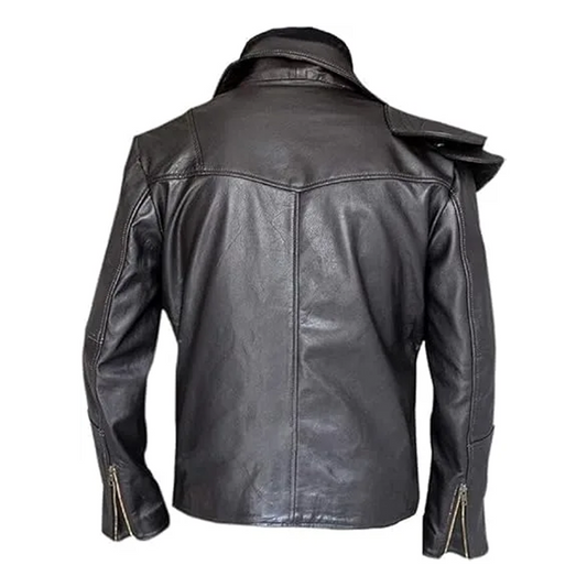 Men’s Tom Hardy Stylish Black Leather Jacket