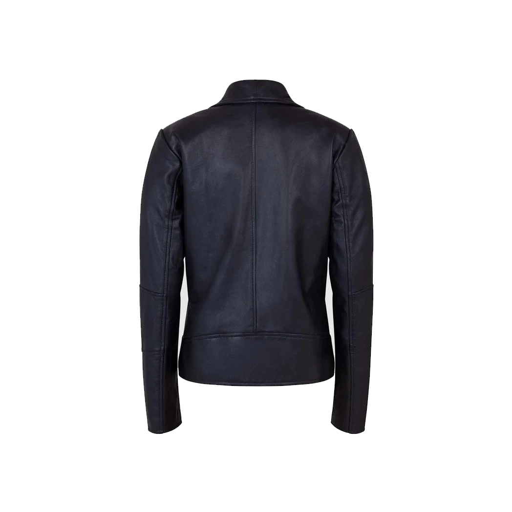 Womens Motorbike Sheep Leather Jacket