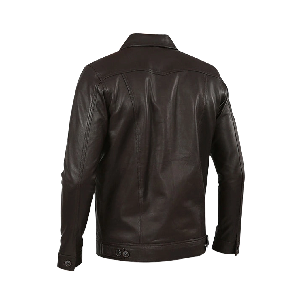 Leather Black Jacket For Men