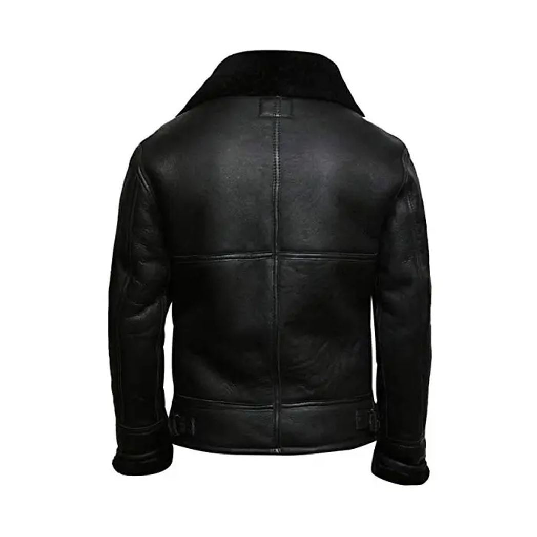 Mens Aviator B3 Shearling Sheepskin Jacket