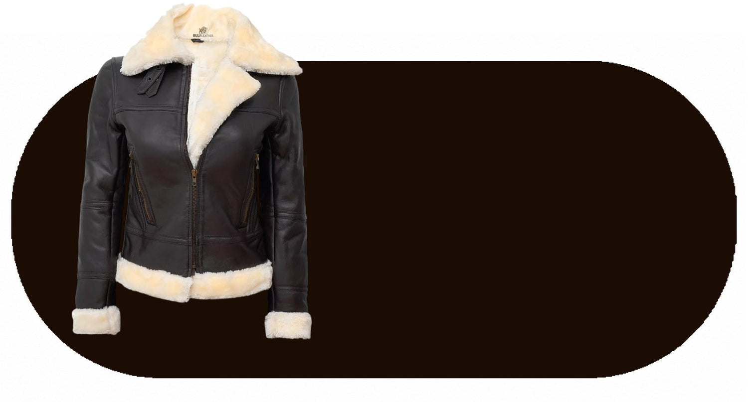 Women Brown Leather Jacket