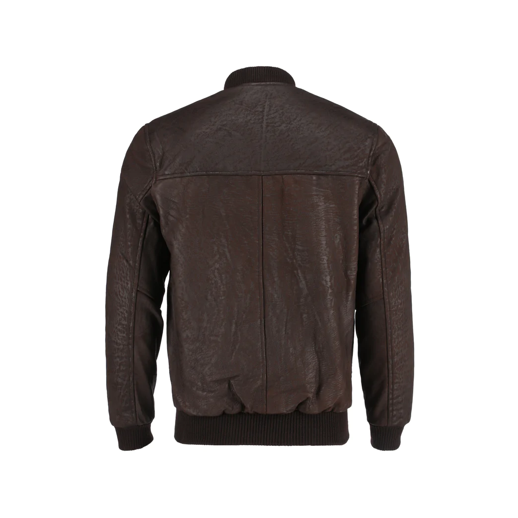 Women Snuff Style Real Bomber Leather Jacket