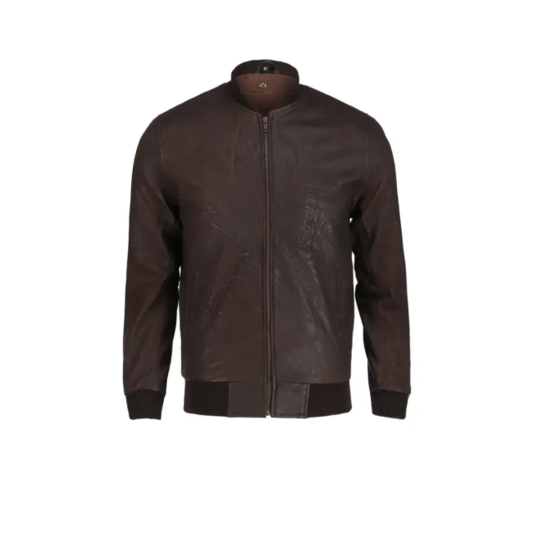 Women Snuff Style Real Bomber Leather Jacket