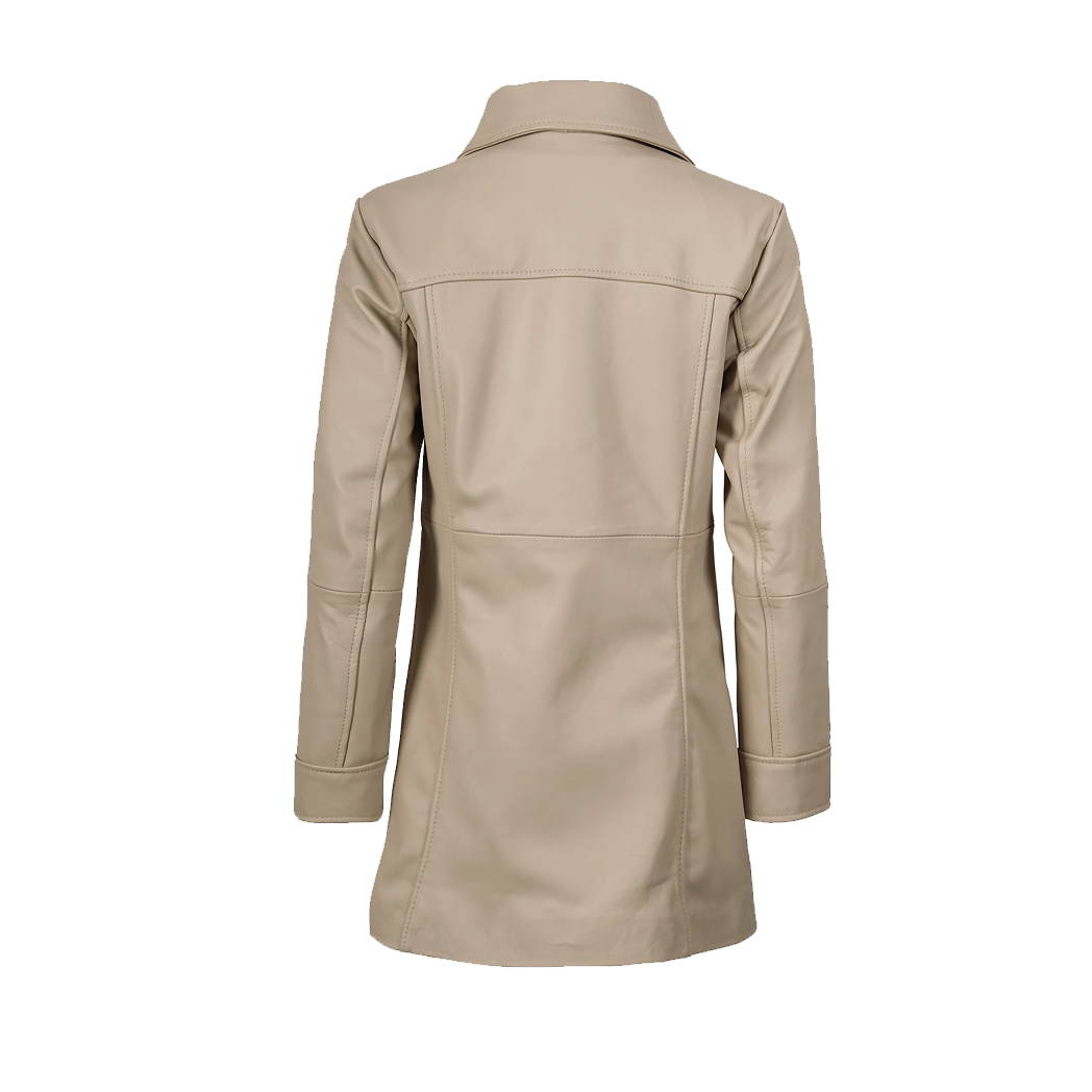 Women’s Real Lambskin Leather Coat