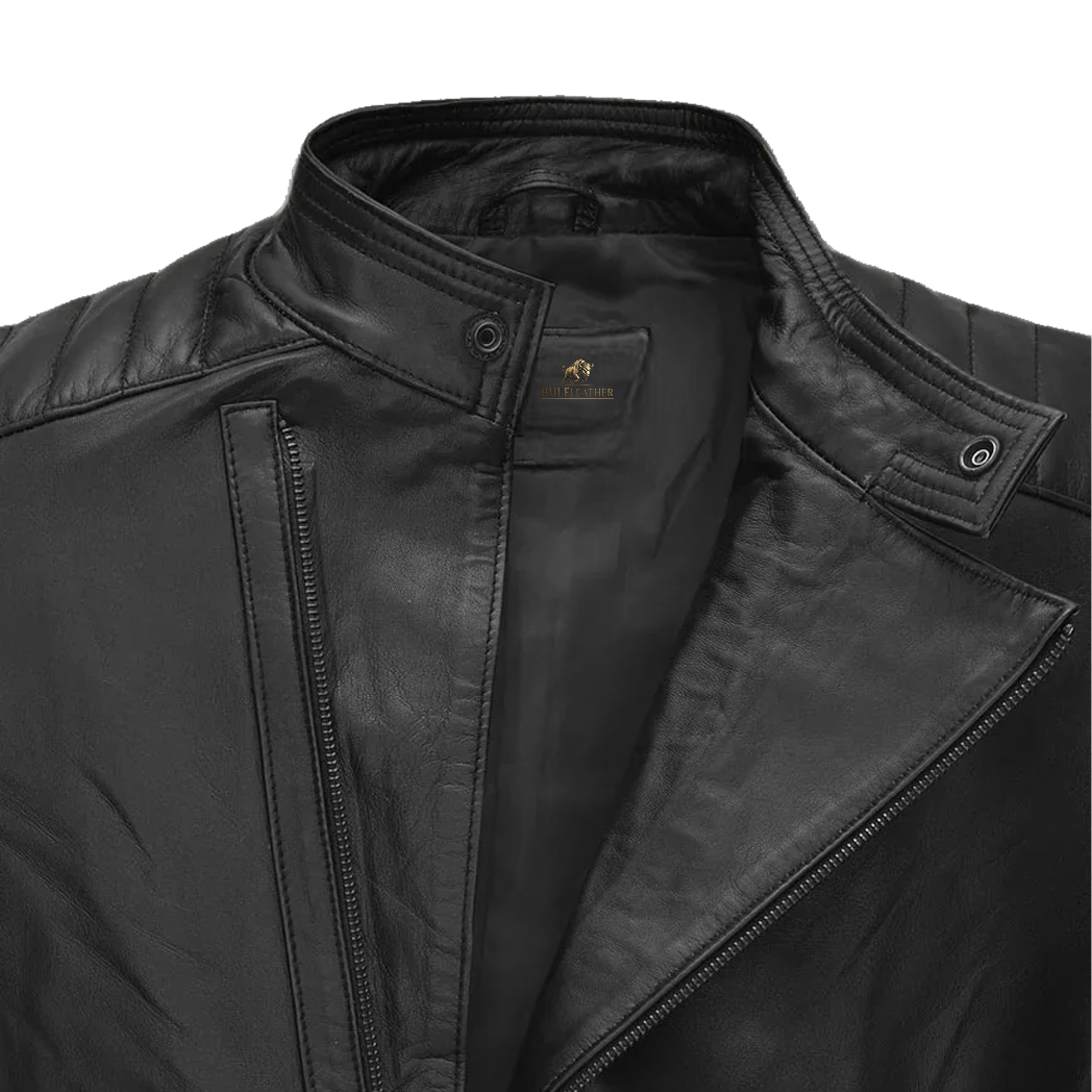 Mens Black Vin Diesel Leather Jacket