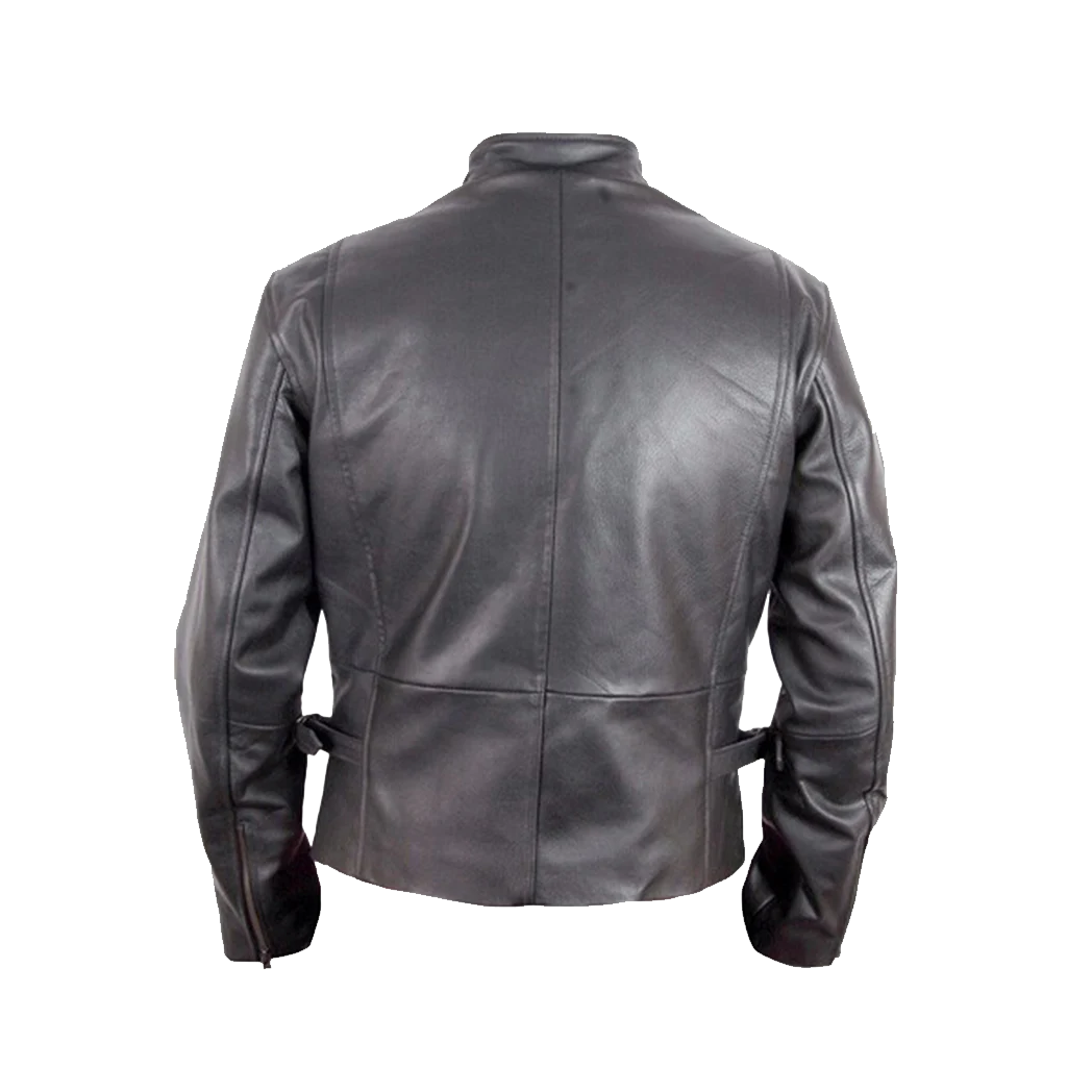 Mens Fast And The Furious Black Leather Jacket