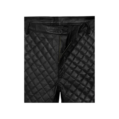 Bocelli Quilted Leather Pants