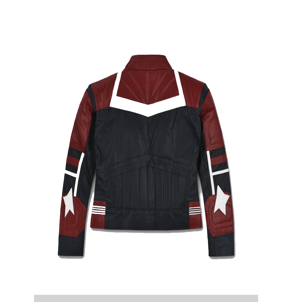 Women Captain Marvel Leather Jacket
