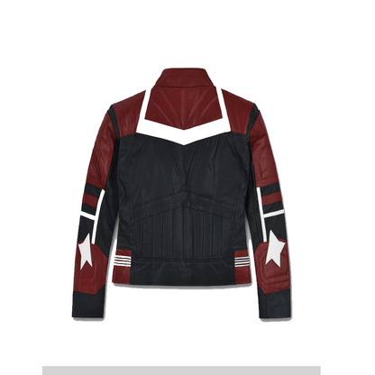 Women Captain Marvel Leather Jacket