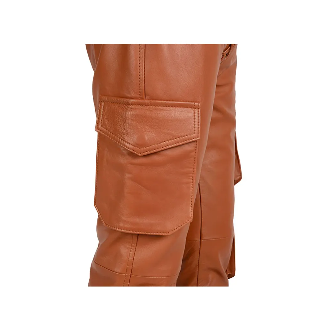 Drifter Cargo Leather Pants