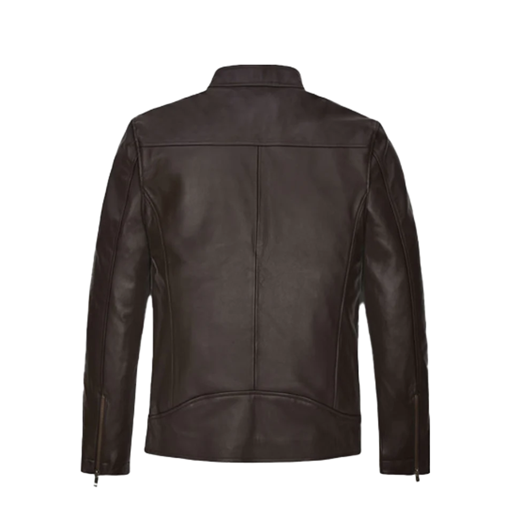 Mens Chicago PD Hank Voight Brown Leather Jacket