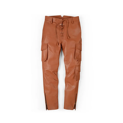 Drifter Cargo Leather Pants