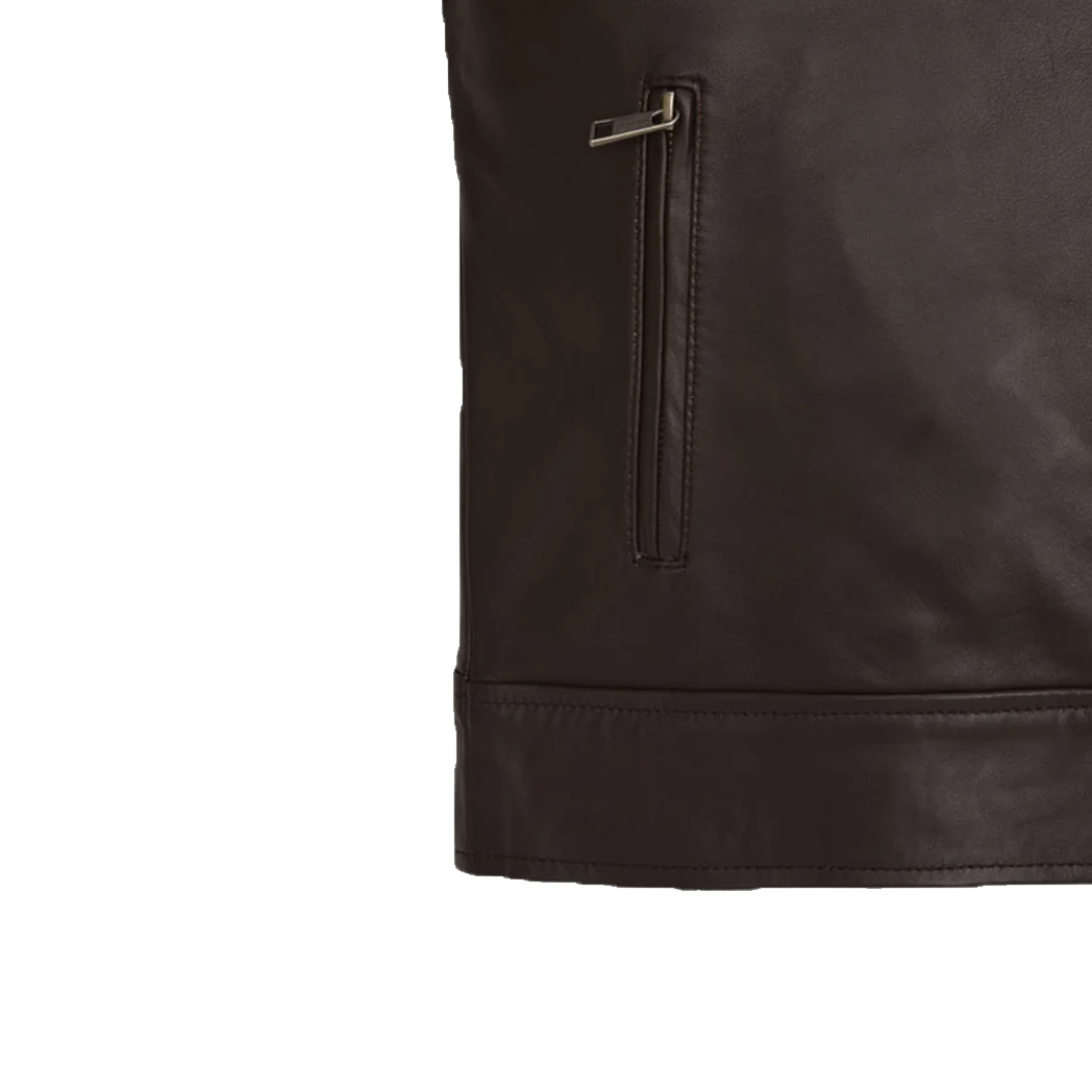 Mens Chicago PD Hank Voight Brown Leather Jacket