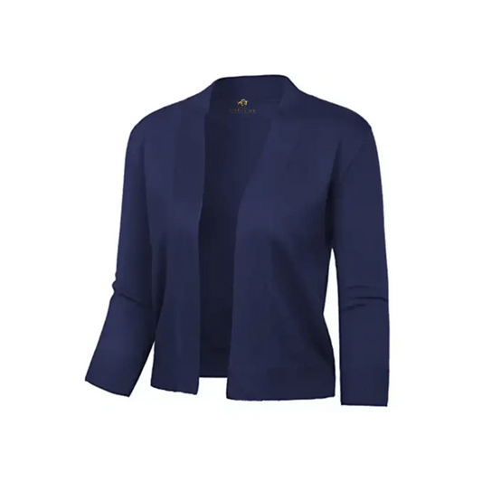 Women’s Navy Cropped Cardigan