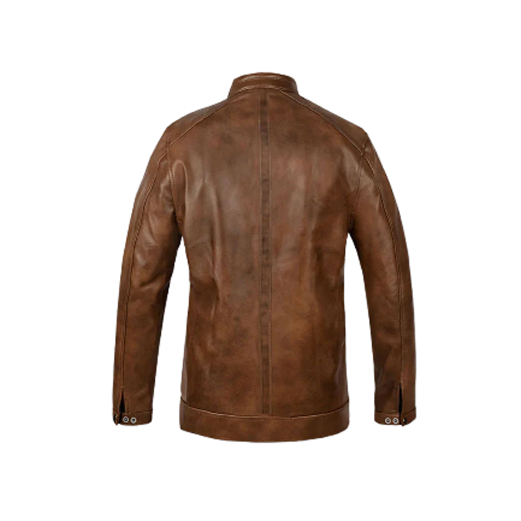 Mens Scott Eastwood Overdrive Leather Jacket