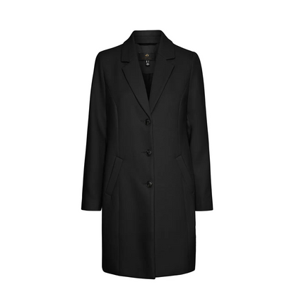Spread Collar Coat