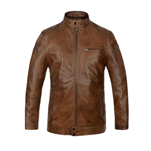 Mens Scott Eastwood Overdrive Leather Jacket