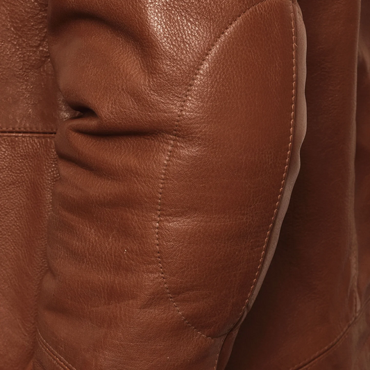 Men’s Brown Cruiser Biker Leather Jacket