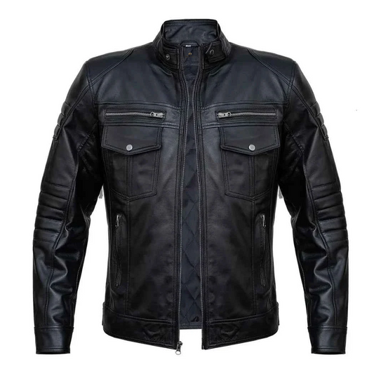 Men American Bomber Premium Leather Jacket