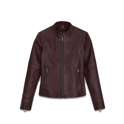 Women Alexandra Daddario San Andreas Leather Jacket