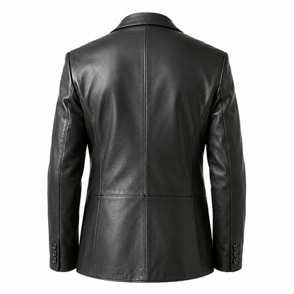 Mens Real Leather Blazer
