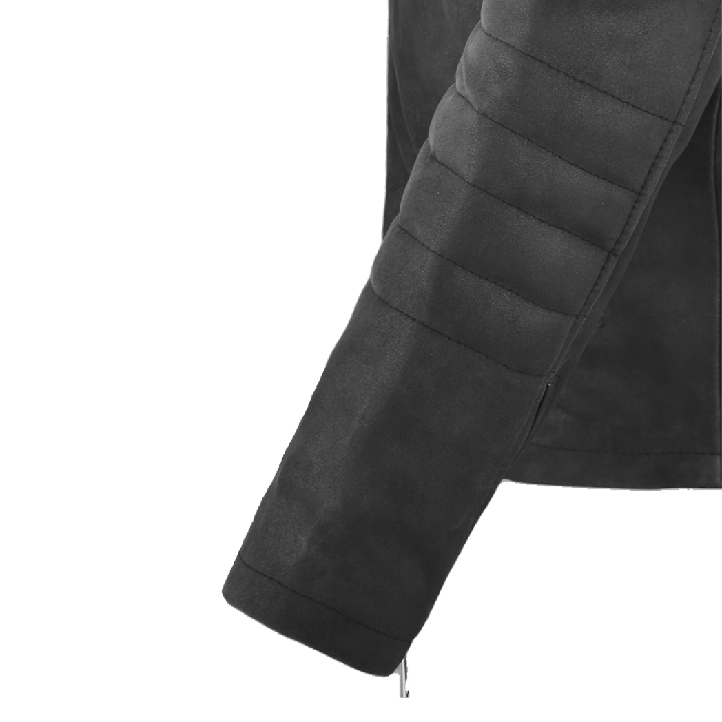 Men Scott Adkins Accident Man Leather Jacket