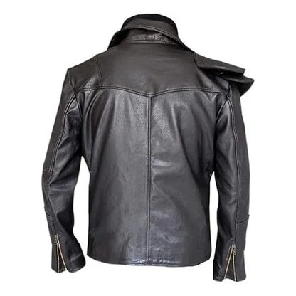 Men’s Tom Hardy Stylish Black Leather Jacket