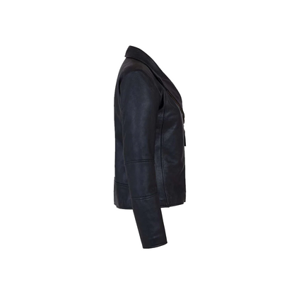 Womens Motorbike Sheep Leather Jacket