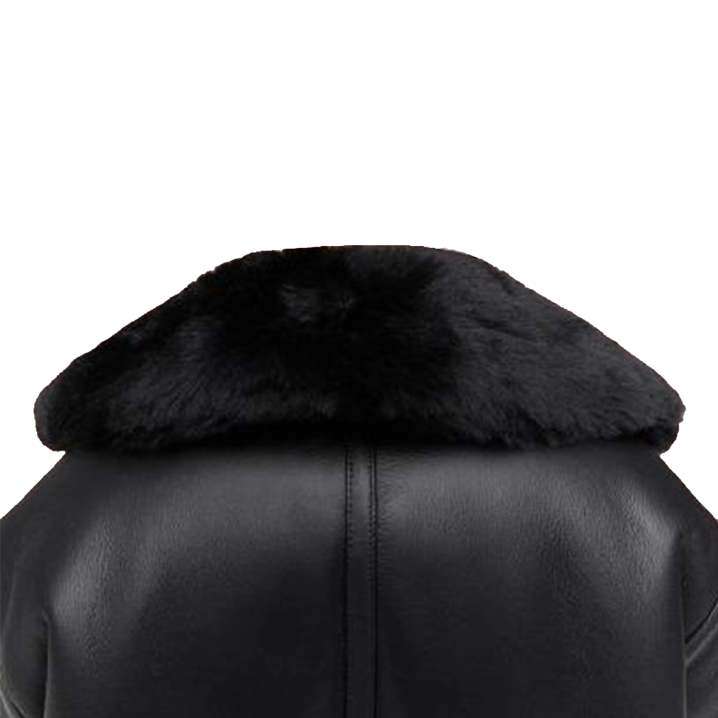 Women Moto Shearling Jacket