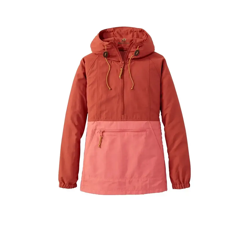 Women’s Windbreaker Pink Anorak Jacket