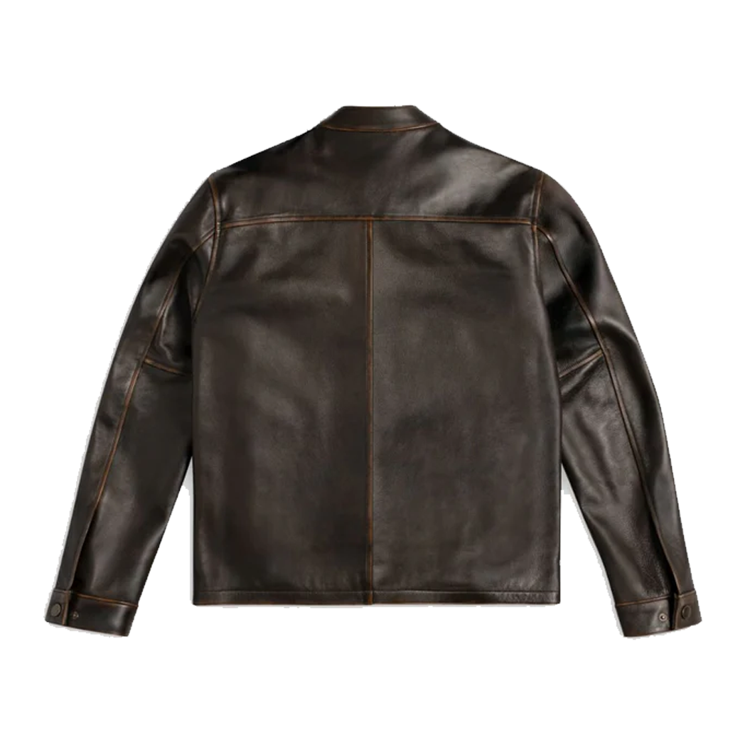 Men’s Brown Rider Leather Jacket