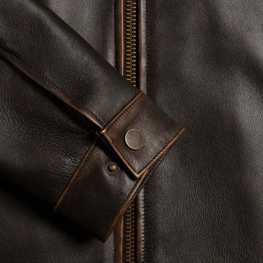 Men’s Brown Rider Leather Jacket