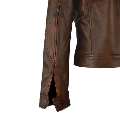 Women’s Selena Gomez Coach SS18 Leather Jacket