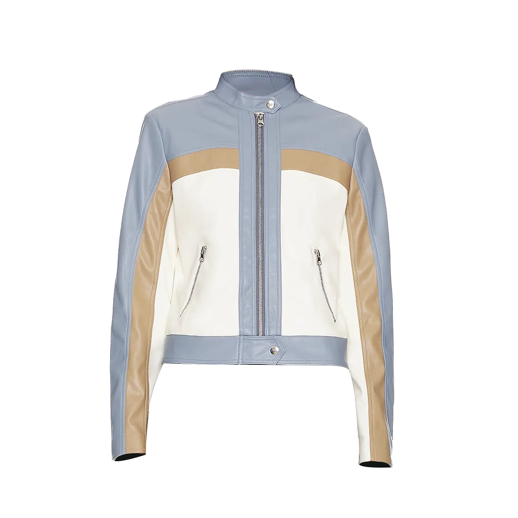 Women’s Faux Leather Biker Jacket