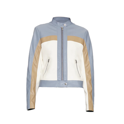 Women’s Faux Leather Biker Jacket