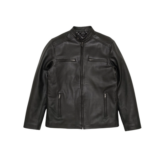 Mens Cafe Racer Jacket