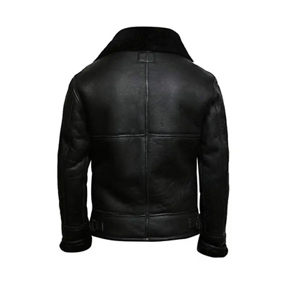Mens Aviator B3 Shearling Sheepskin Jacket