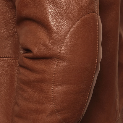Men’s Brown Cruiser Biker Leather Jacket