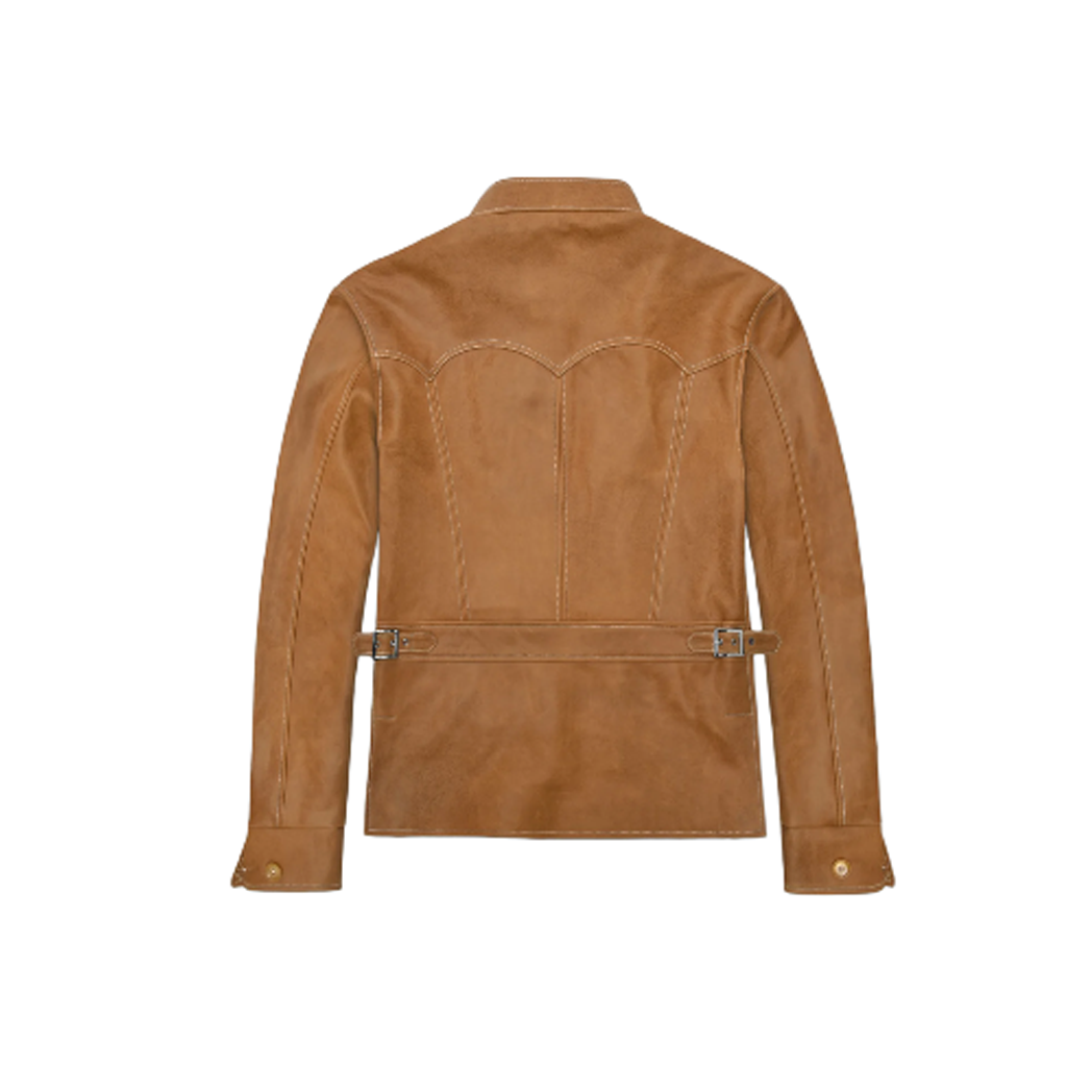 Men’s Martin Lawrence Brown Leather Jacket