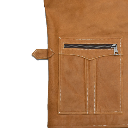 Men’s Martin Lawrence Brown Leather Jacket